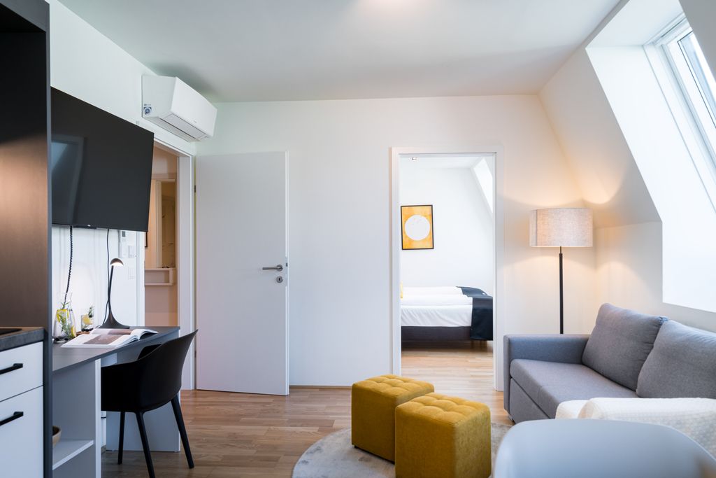 Thumb - Universell einsetzbares Wiener Altbau-Apartment nahe der Messe Wien mit Platz für vier Personen